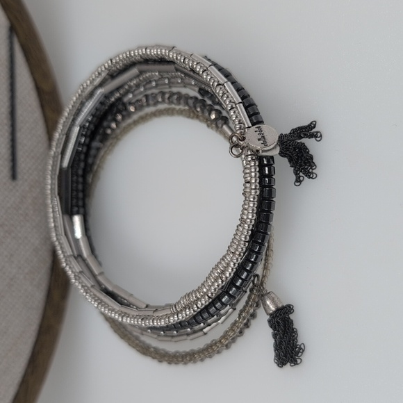 Stella & Dot - Celine Wrap Bracelet - Silver adjustable - Picture 6 of 6